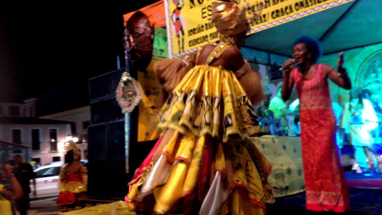 AFRO OKAMBÍ II- Elección princesa del bloco afoxé. Pelourinho 2017