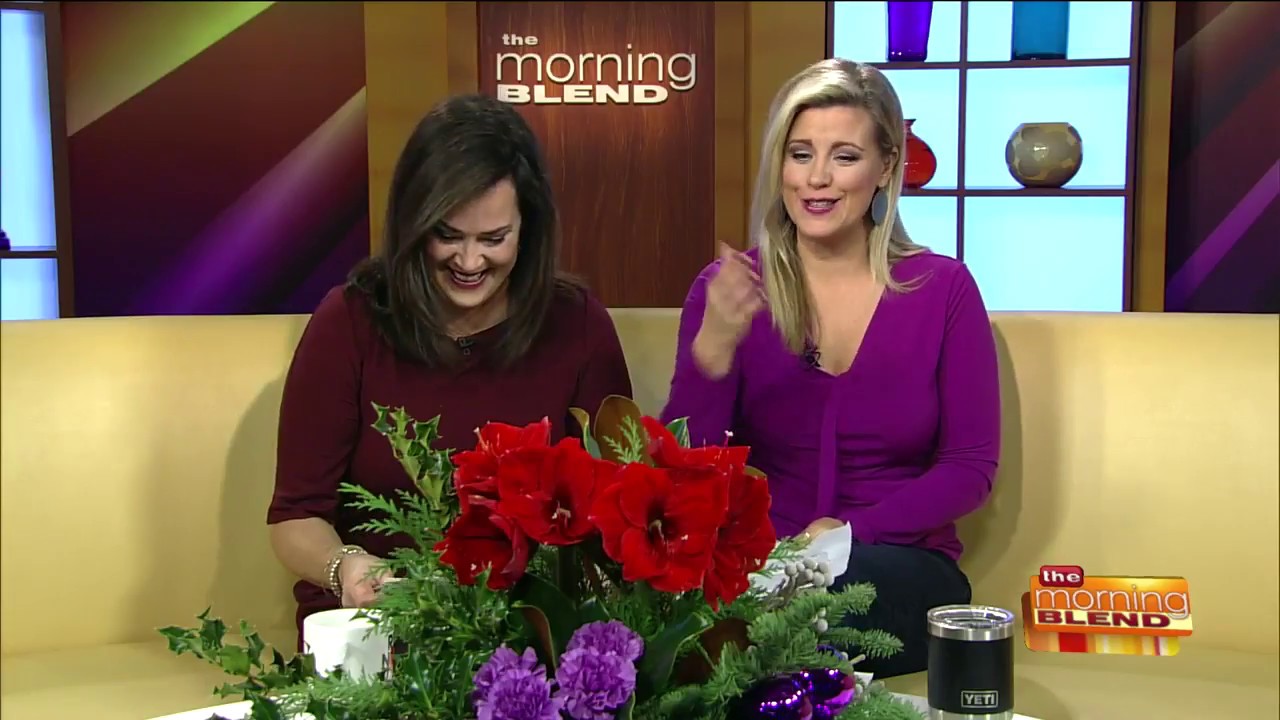Beautiful Holiday Flower Arrangement