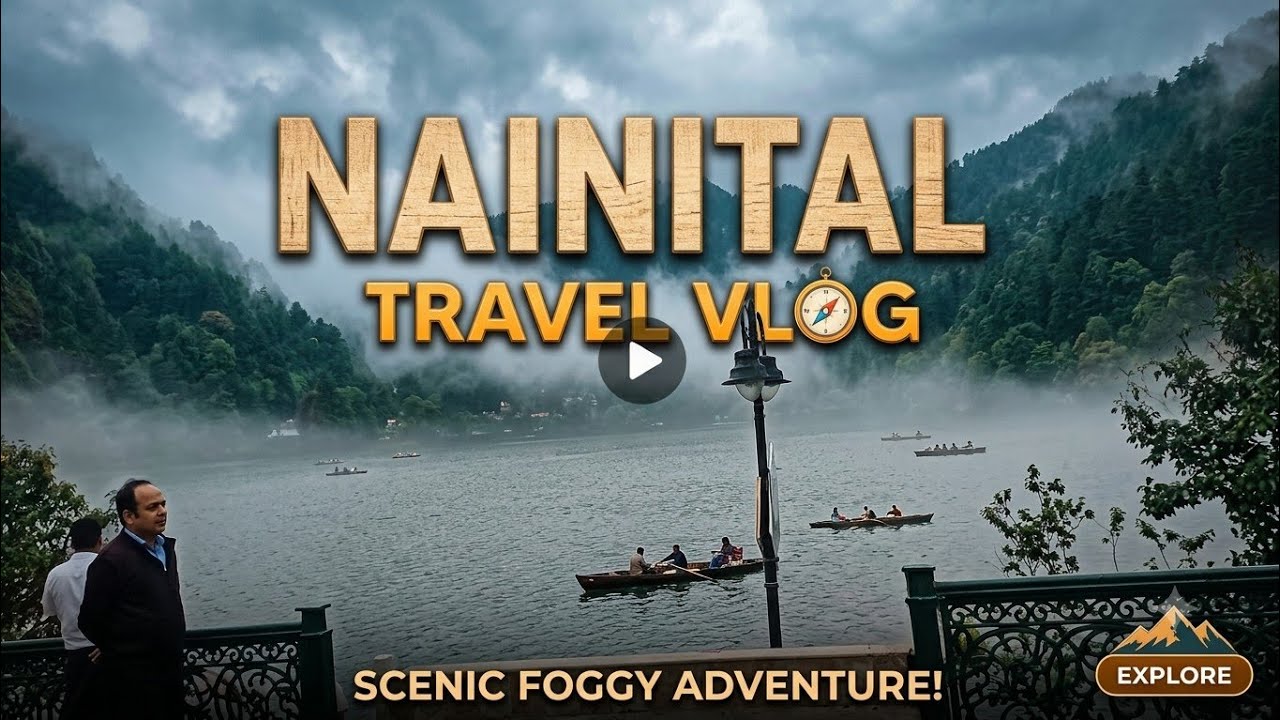 Nainital Trip in Foggy Weather 🌫️ | ASR Vlog and Entertainment