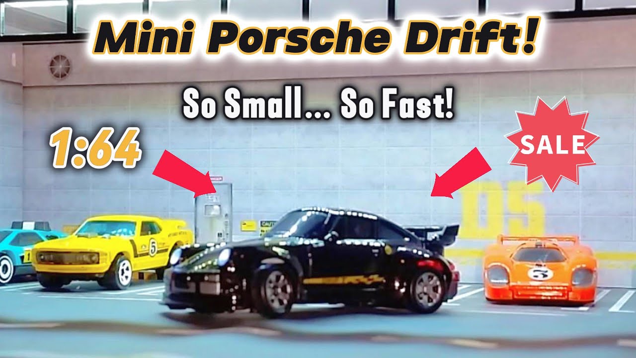 Desktop 1/64 RC Mini Scale Drift Car – Tiny Porsche, Big Fun! #new #rccar #164 #unboxing #automobile