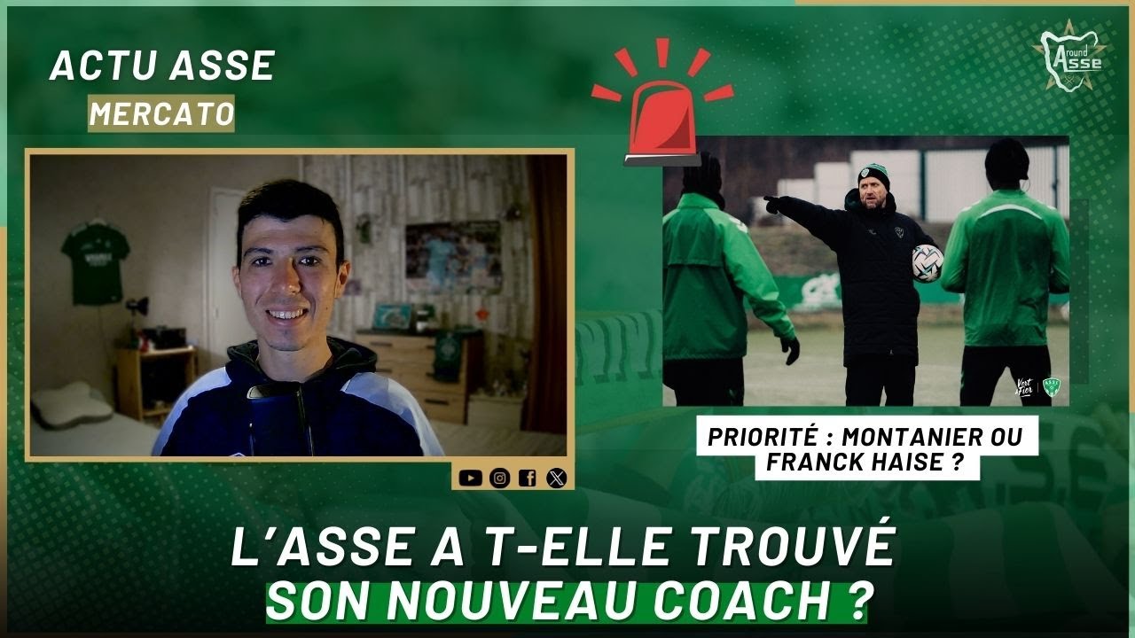 Montanier ou Haise, pour succèder à Eirik Horneland en cas de départ ? - ASSE