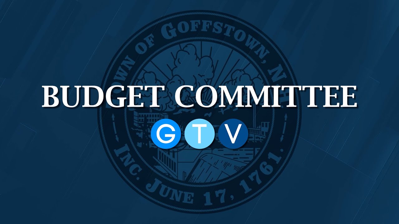 Budget Committee - January 15, 2026