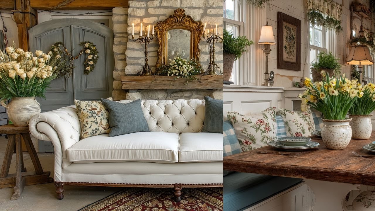 Summer Nostalgia Vintage French Home | Romantic & Charming Antique Decor