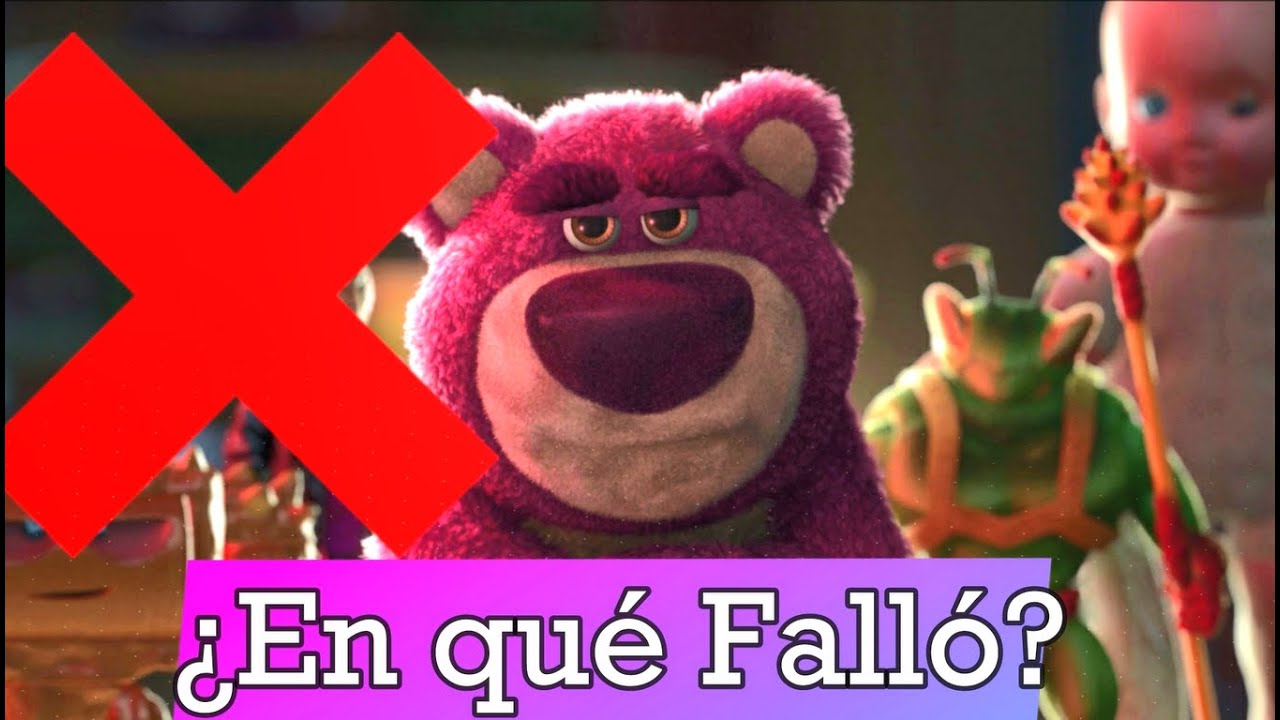¿Por qué Lotso NO es el mejor villano de Toy Story? #villanostoystory
