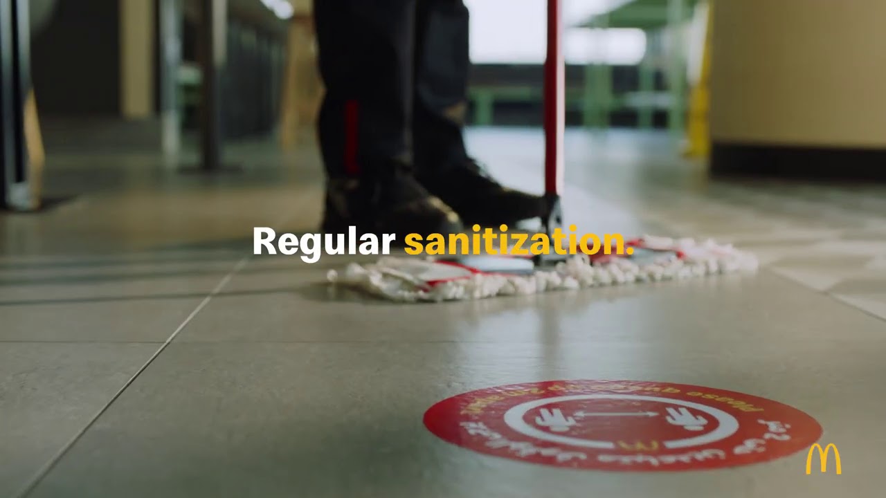 McDonald's Hygiene - Regular Sanitization