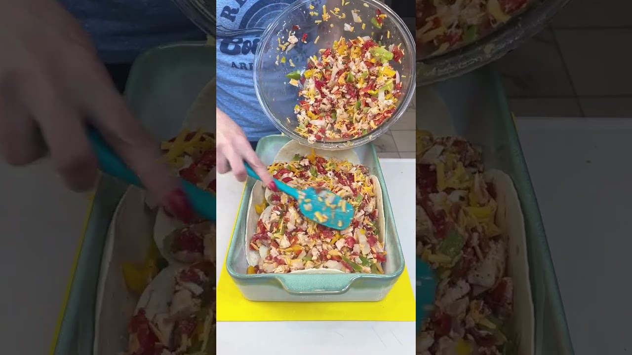 Mexican Lasagna Is So Tasty - Make a Layered Chicken Dinner Everyone Loves