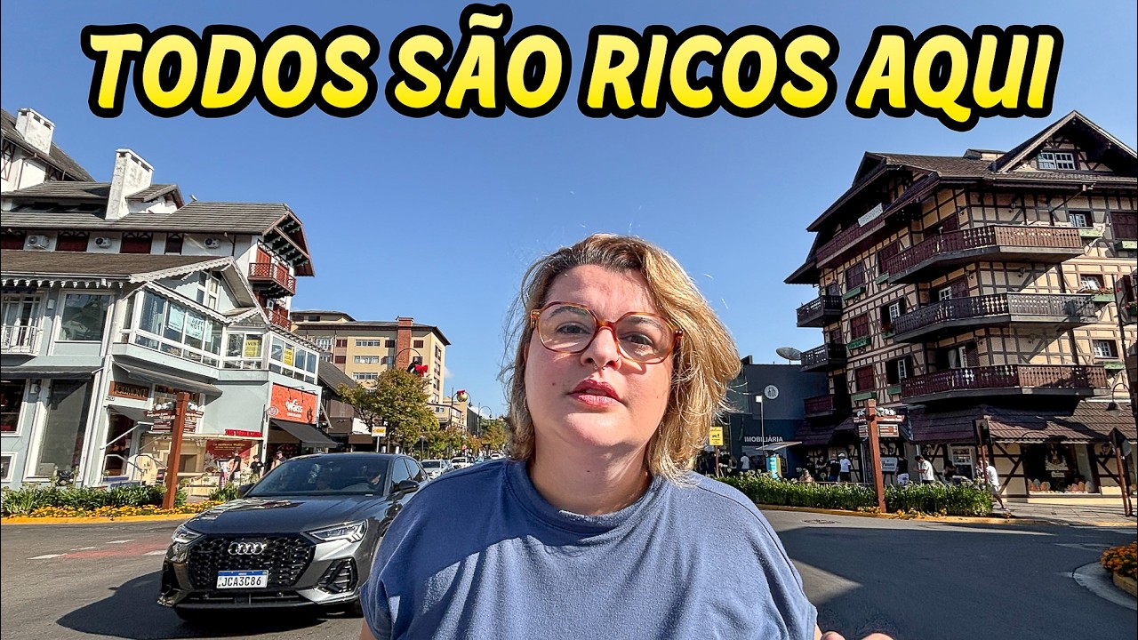 Chegamos na CIDADE MAIS RICA do Brasil