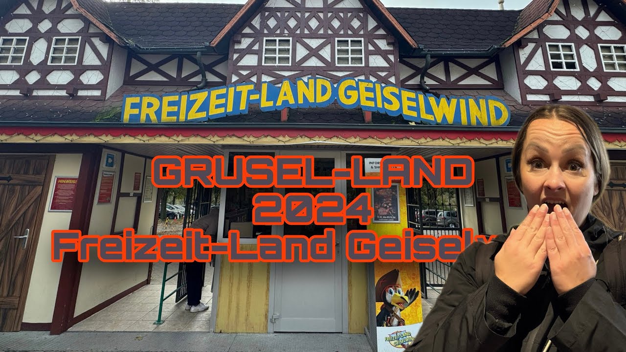 Bayerns GRÖẞTES Halloween Event - Grusel-Land Geiselwind 2024 | Freizeit-Park Geiselwind