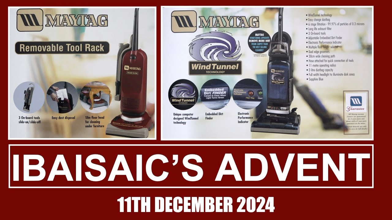 Looking Through A Maytag Vacuum Brochure From 2001