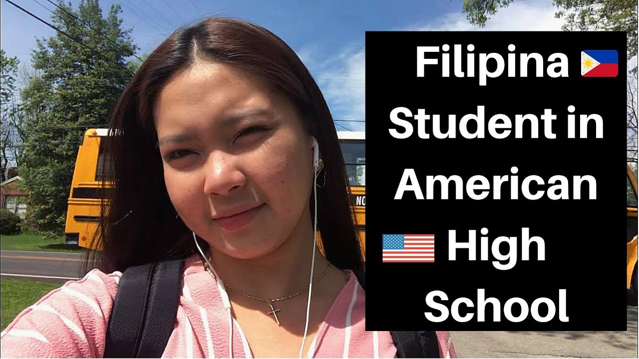 FILIPINA STUDENT IN AMERICAN HIGH SCHOOL!! (TEACHING TAGALOG WORDS)