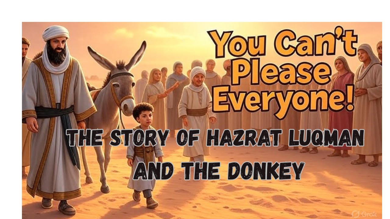 The Timeless Wisdom of Luqman (AS) | Donkey Story with Deep Islamic Life Lessons