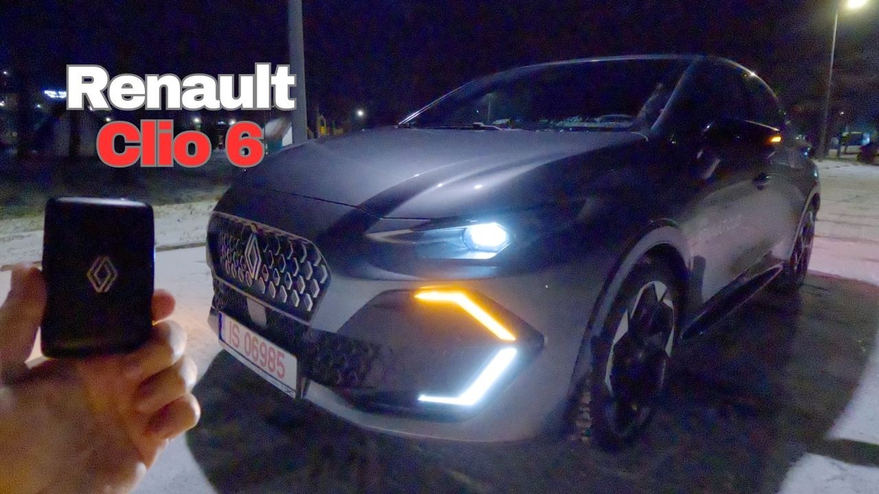 New Renault Clio 2026 (1.2 115 hp Manual) POV Night Drive