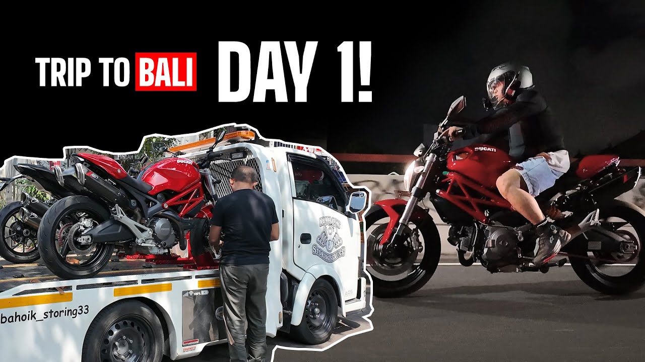 Towing Dua Motor Bandung–Bali! TRIP TO BALI Day 1