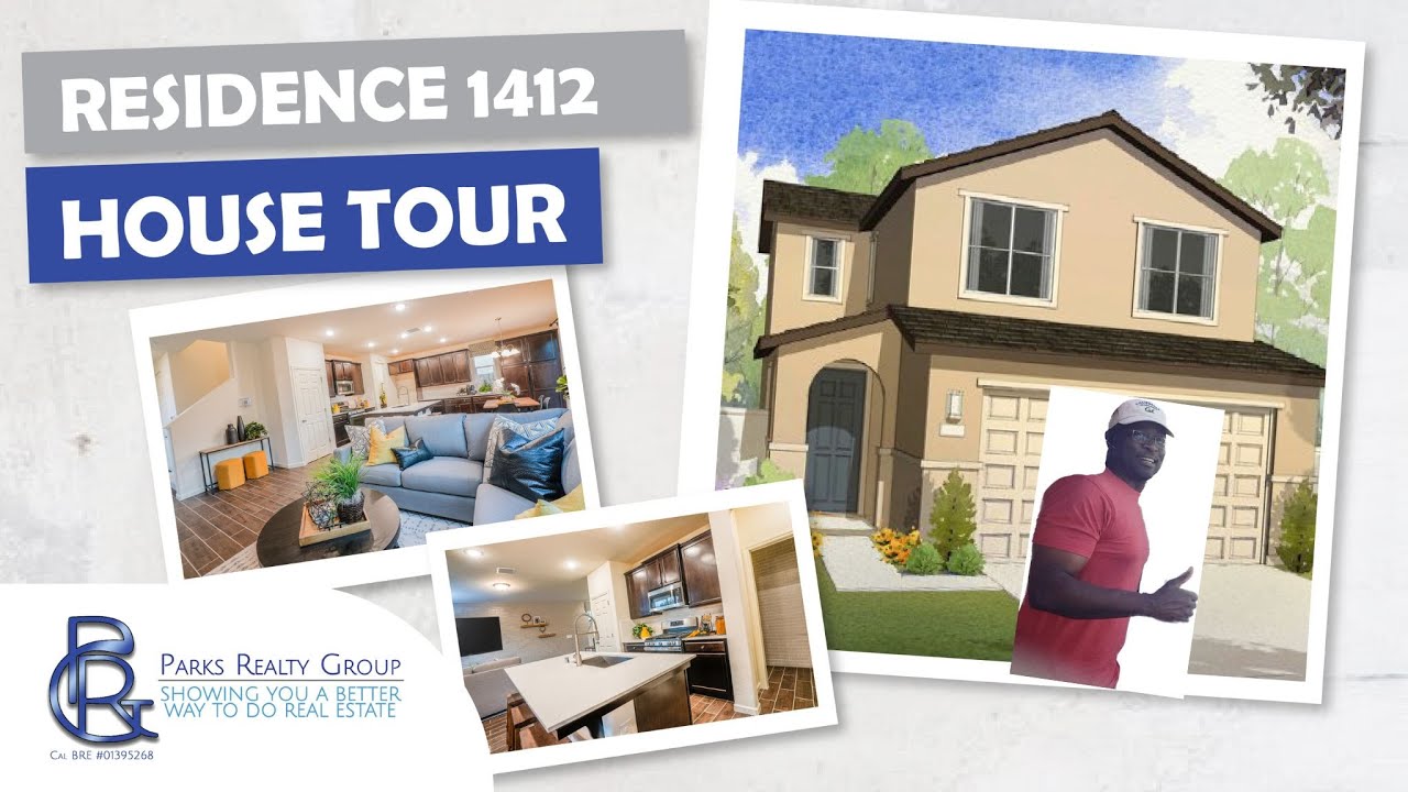 3 bed, 2.5 bath | New Construction | 1412 sq ft | $440K | Clovis California Fresno Tour Real Estate