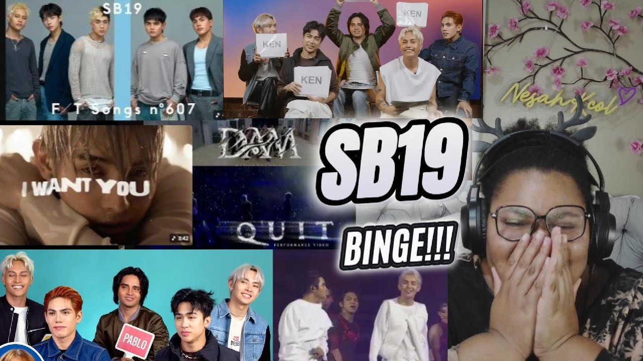 SB19 BINGE REACTION!!! TIME, DAM, QUIT, AAA 2023, I WANT YOU & MORE 😭✨ | VOCALS NEVER MISS