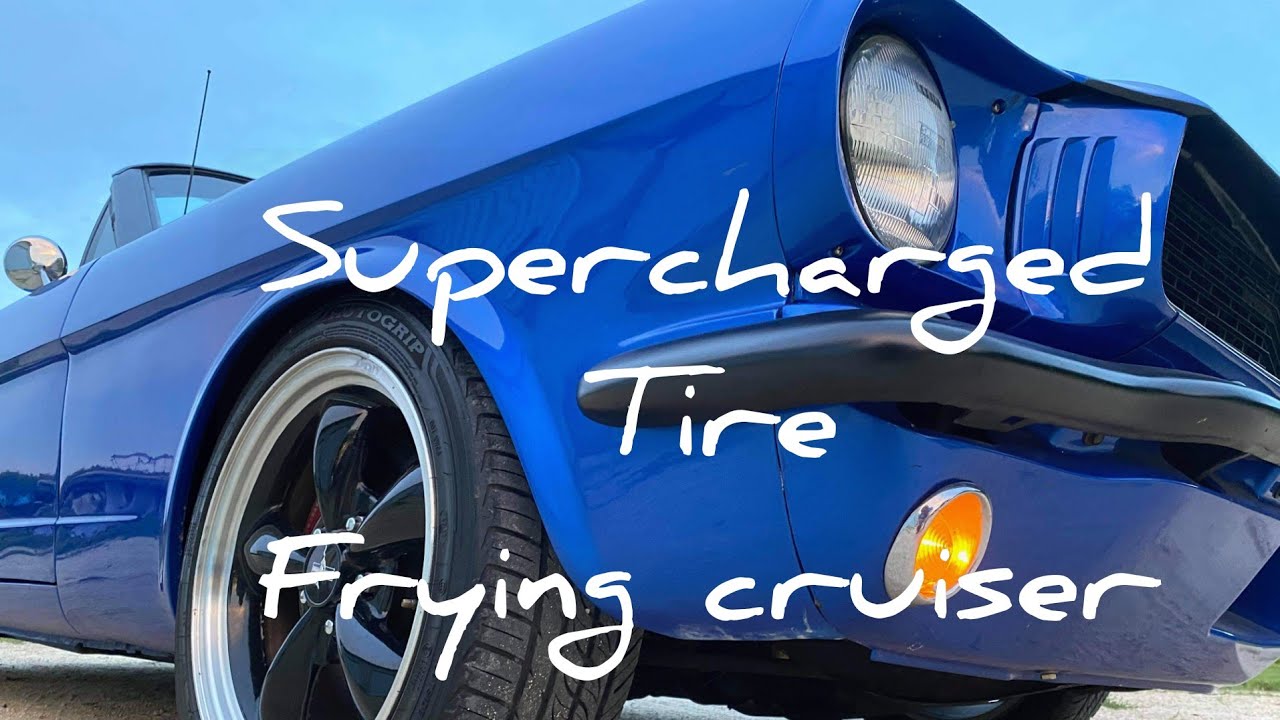 Supercharged 66 mustang restomod