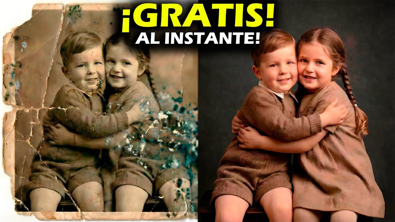 Cómo Restaurar Fotos Antiguas y Dañadas con GOOGLE GEMINI (GRATIS Y AL INSTANTE 2026)