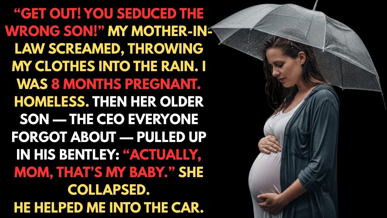 My In-Laws Kicked Me Out at 8 Months Pregnant—The Baby’s Father Was Their Other Son.