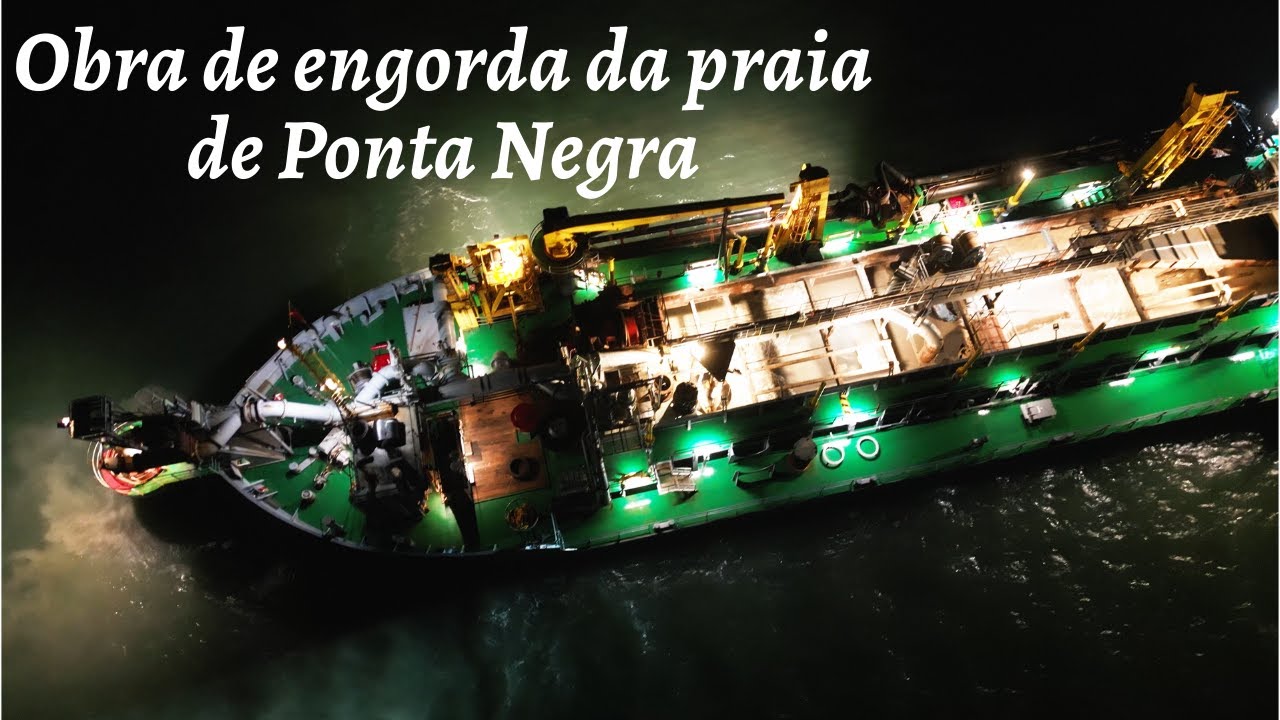 OBRA DE ENGORDA PRAIA DE PONTA NEGRA