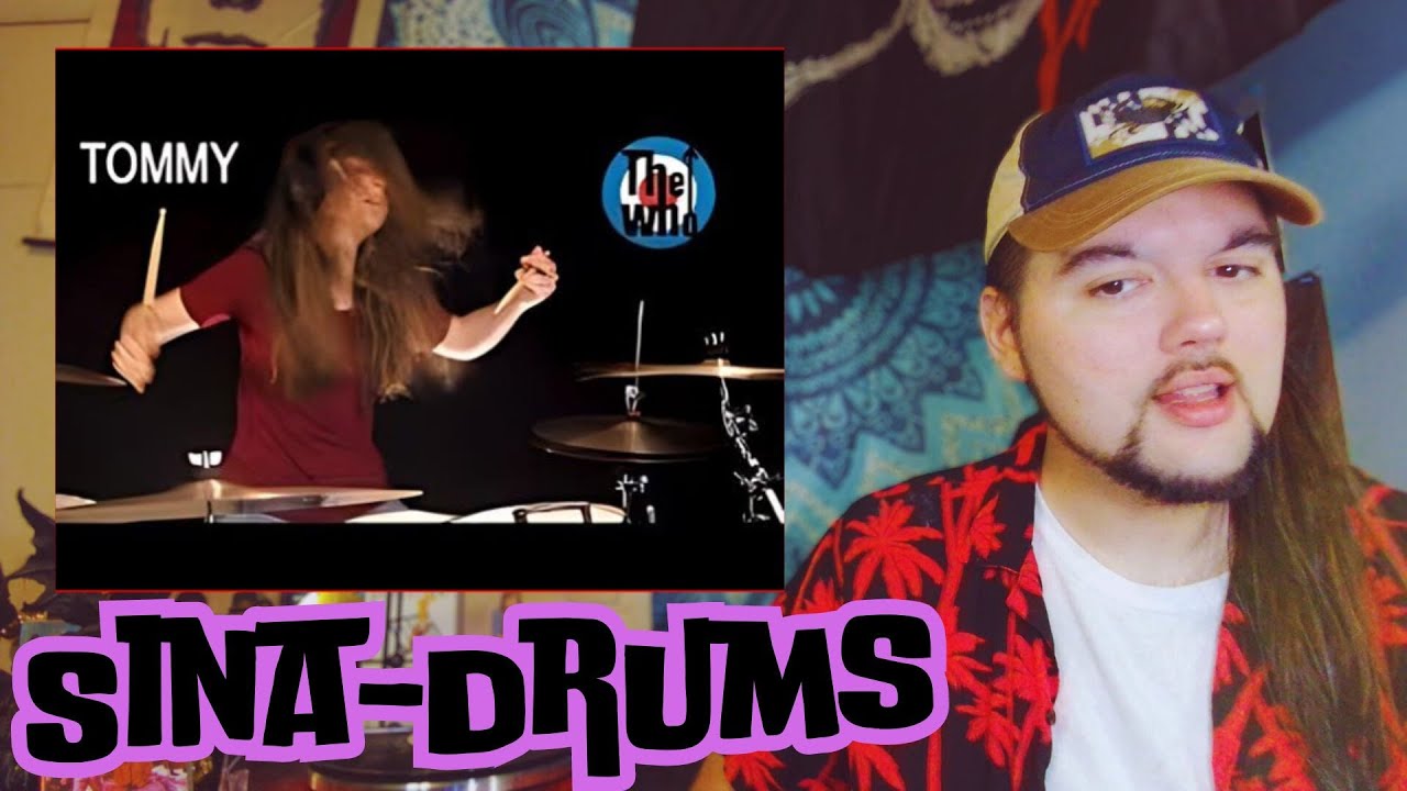 Drummer reacts to “Tommy” by The Who (Sina-Drums Cover)