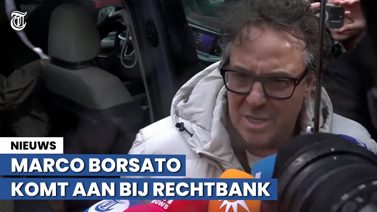 Hier komt Marco Borsato aan bij start rechtszaak