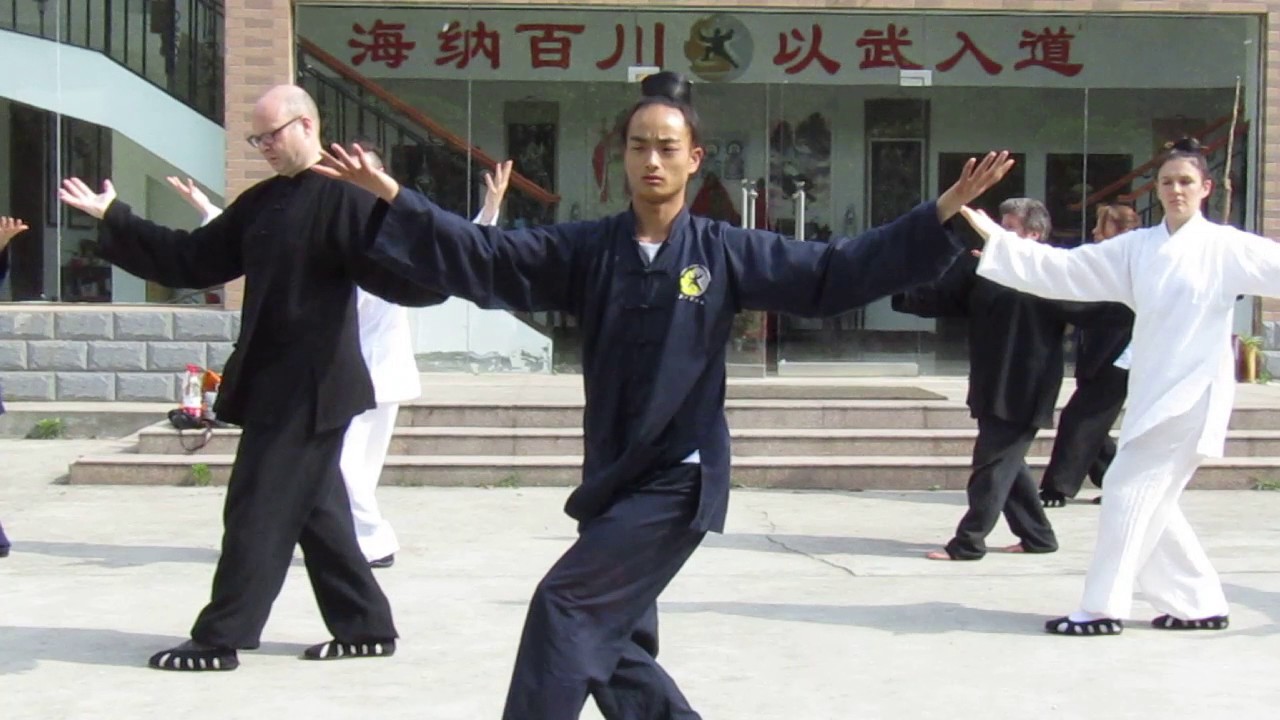 Wudang Tai Chi 13 Principles in Wudang 2016