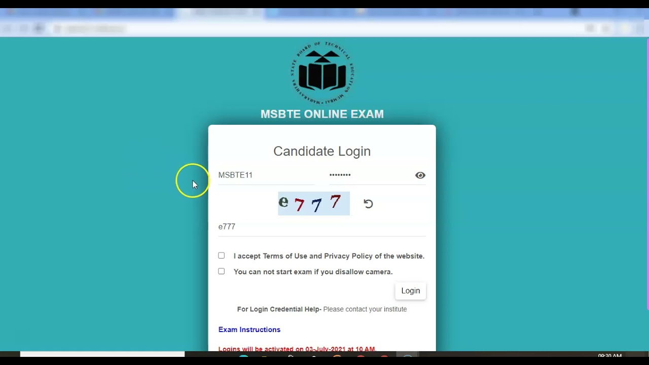 MSBTE EXAM TUTORIAL