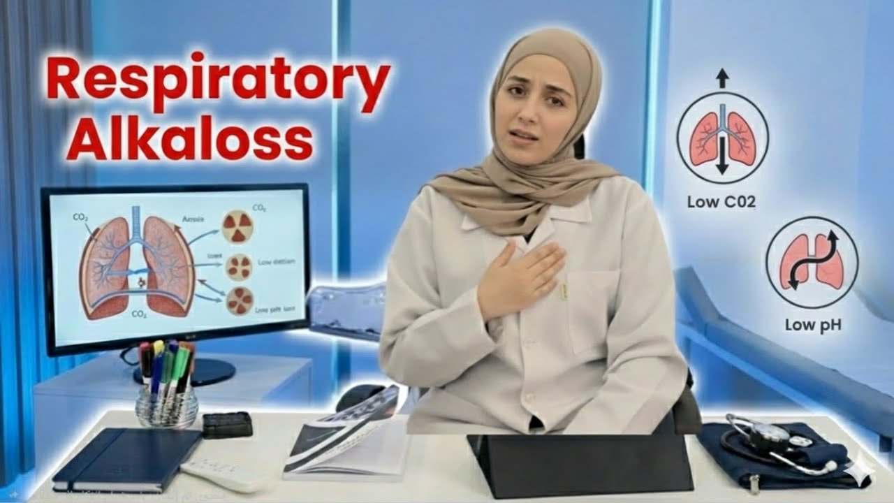 Respiratory Alkalosis | غازات دم 