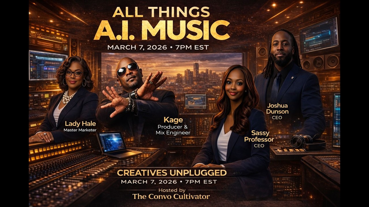AI & Gospel Music: The Good, The Bad & The Future | Creatives Unplugged LIVE