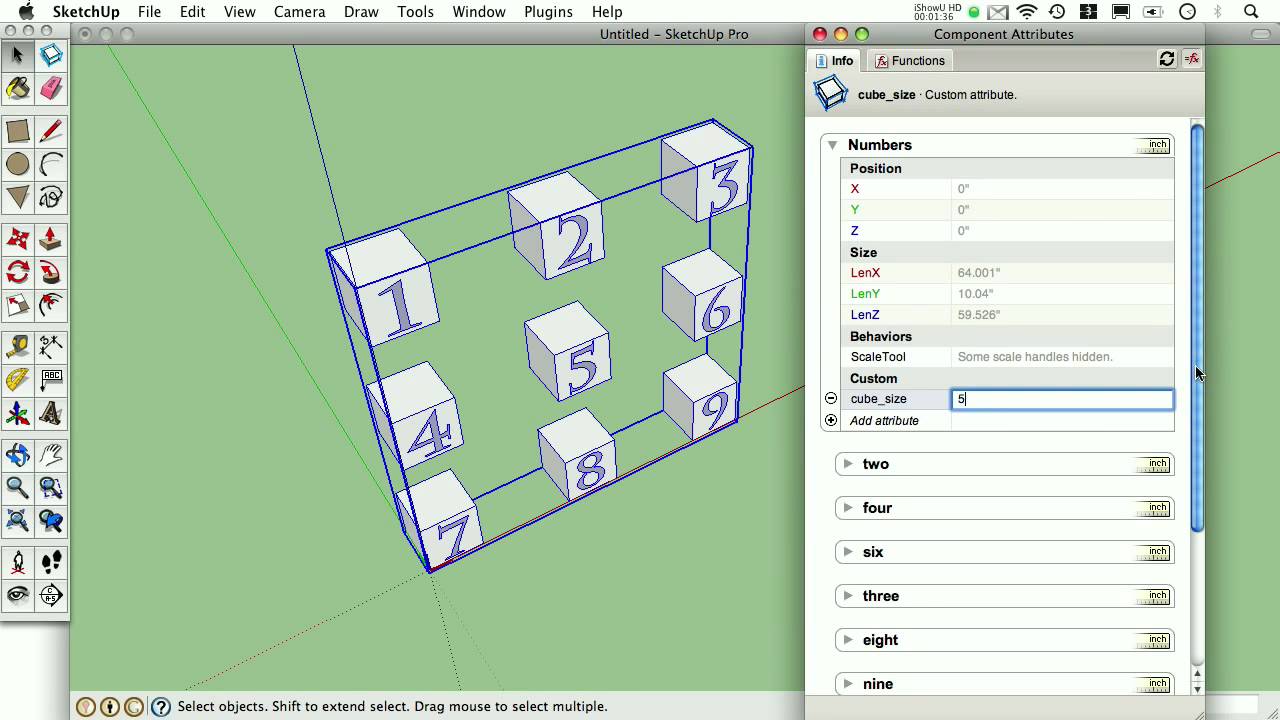 Reorganize Dynamic Components in the Component Attributes browser.