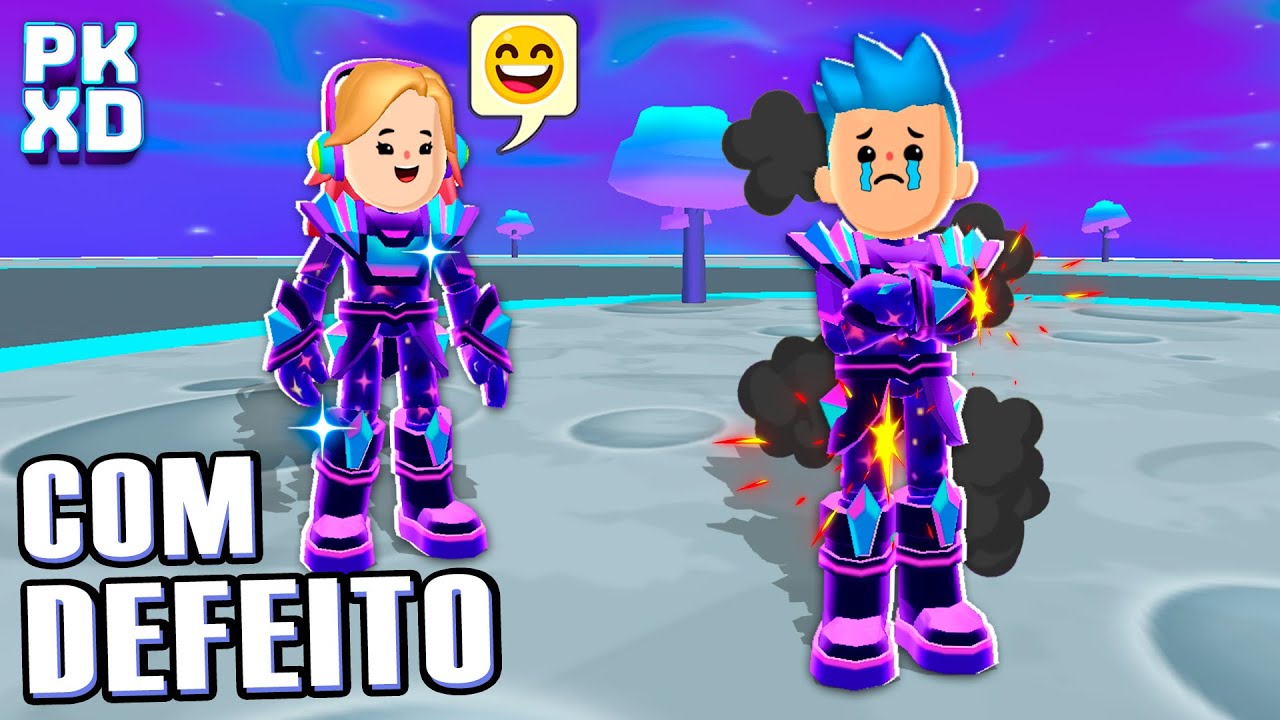 🔥 Minha ARMADURA GALÁXIA Veio com DEFEITO no PK XD