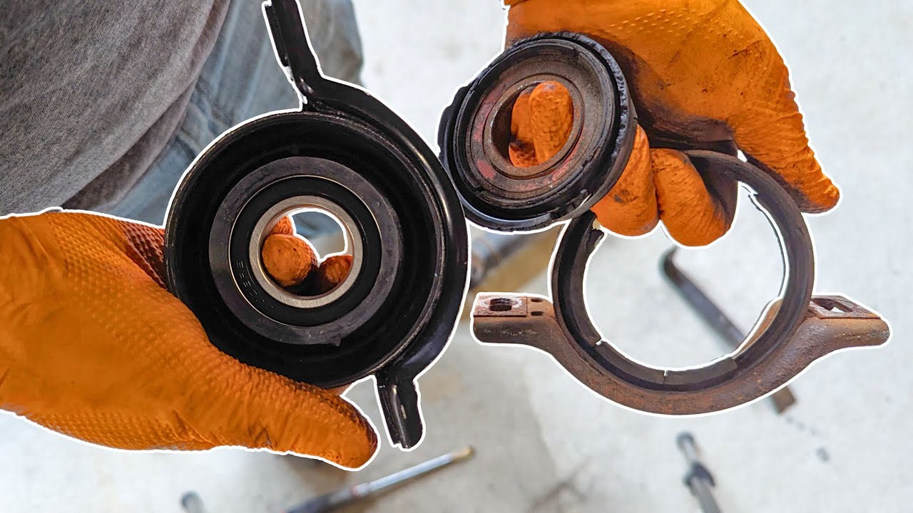 How to Fix a Chrysler Center Bearing and Driveshaft Guibo for Cheap.
