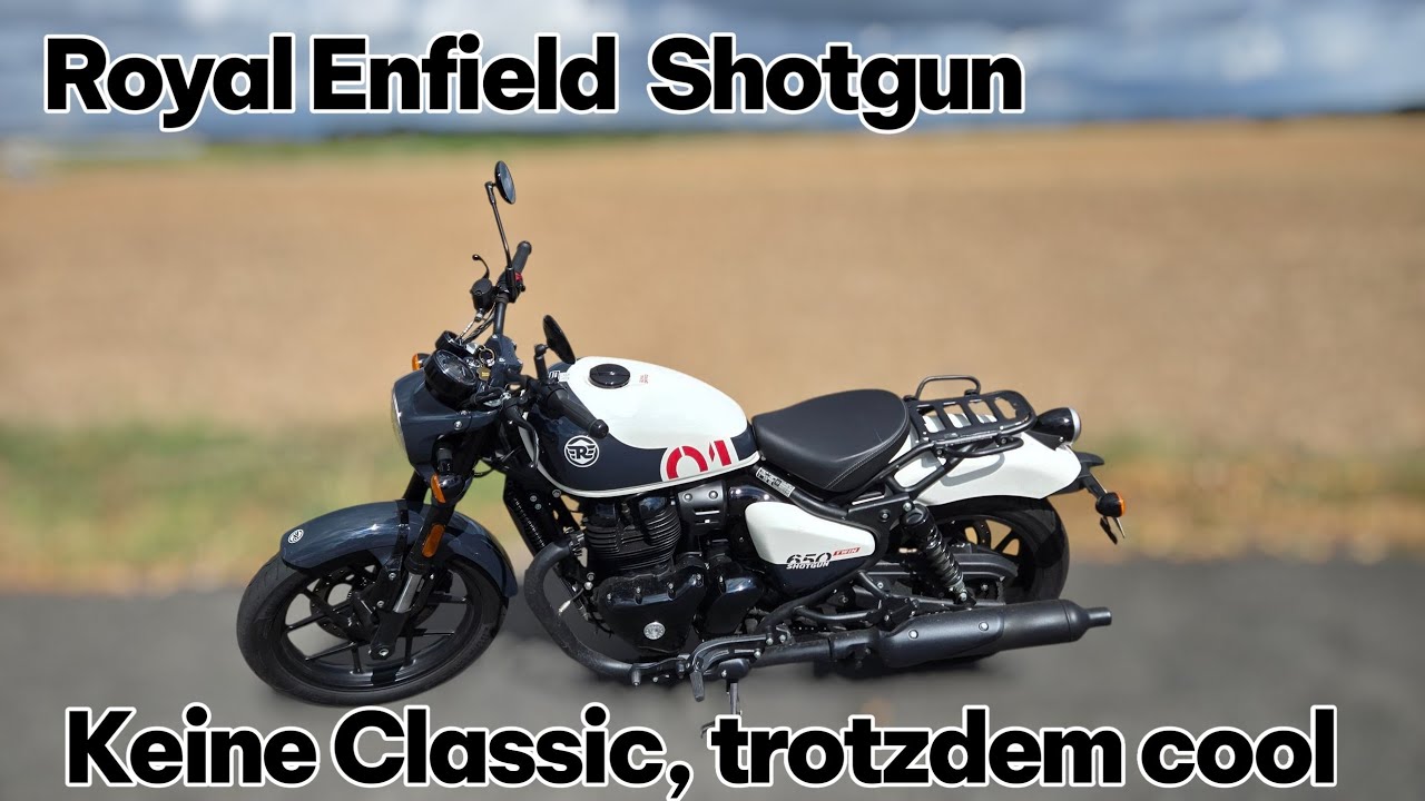 Royal Enfield Shotgun 650 | Keine Classic, aber trotzdem cool