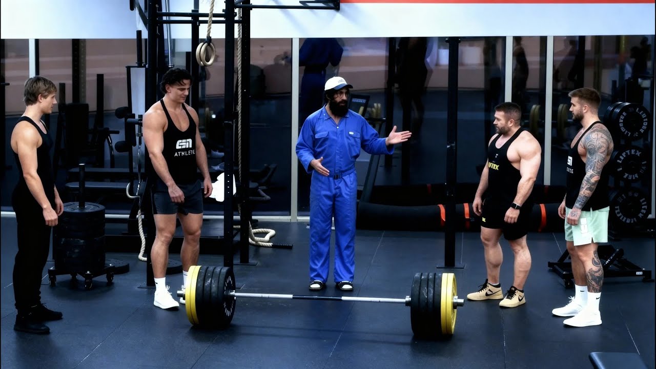 Cleaning staff DESTROY the reputation of 4 arrogant bodybuilders 😱Anatoly's gym Fitness prank  #4