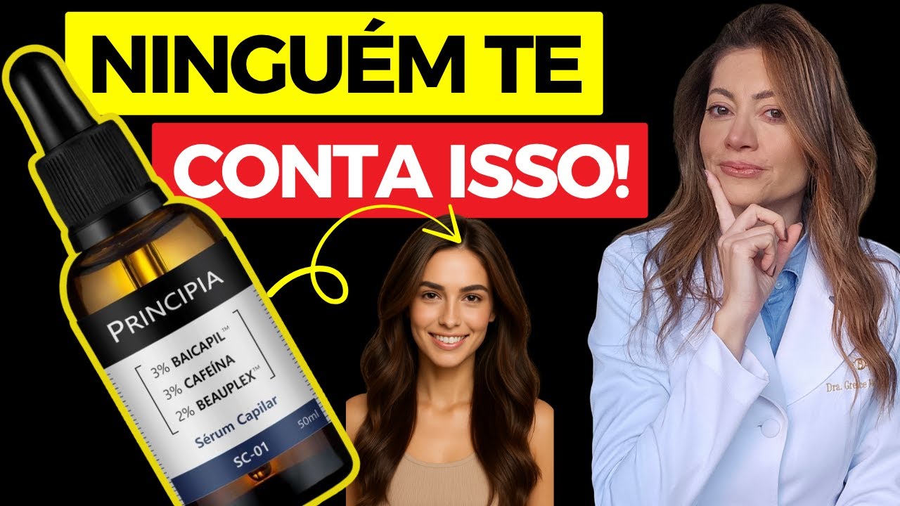 🌿 Adeus Queda! O Tônico da Principia Funciona Mesmo? Testei! | Dra. Greice