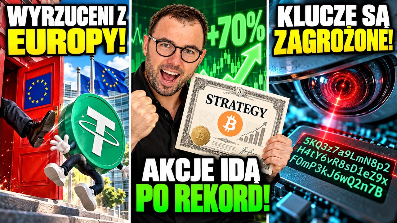TETHER WYRZUCONY Z EUROPY?! Dlaczego Bruksela grozi Polsce z powodu kryptowalut?