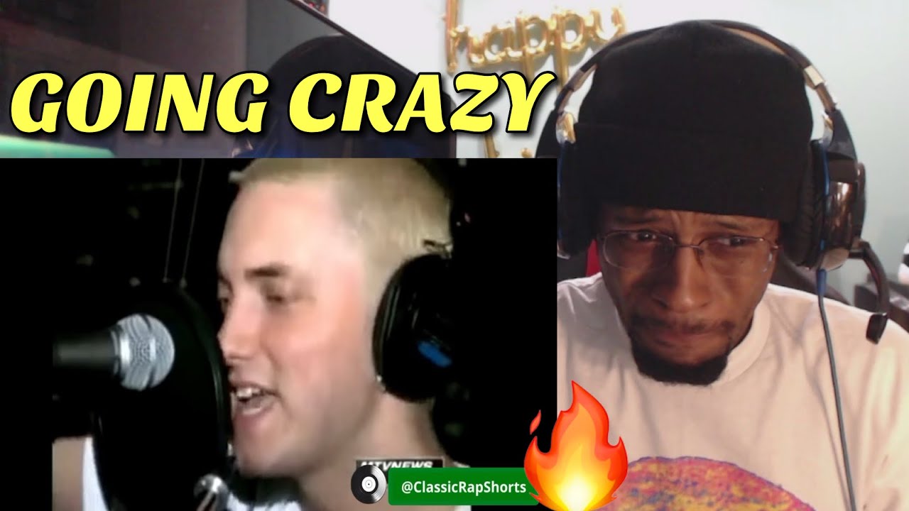 Reacting to RARE EMINEM FREESTYLES (SICK BARS!!!)