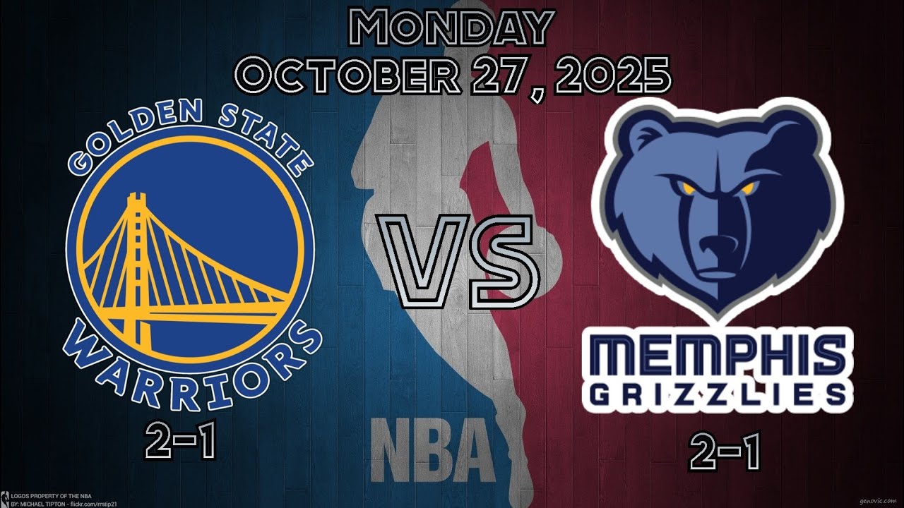 Golden State Warriors vs Memphis Grizzlies | Game 4 | October 27, 2025