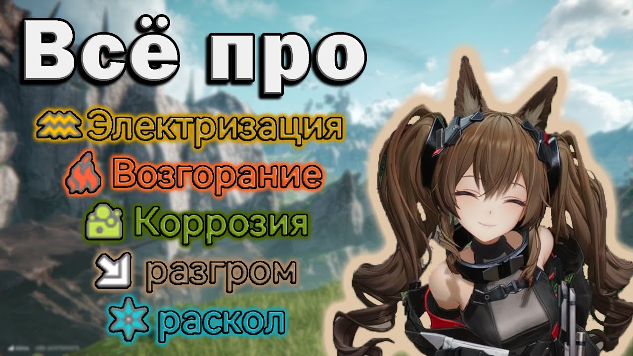 Всё об элементальных реакциях, статах и уроне в Arknights Endfield