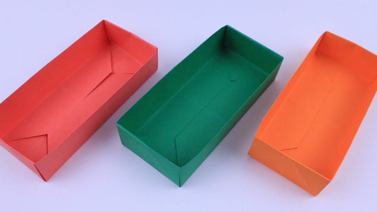 Comment faire une boîte de papier