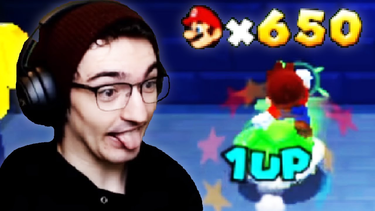Smallant breaks Super Mario 3D Land on his first playthrough