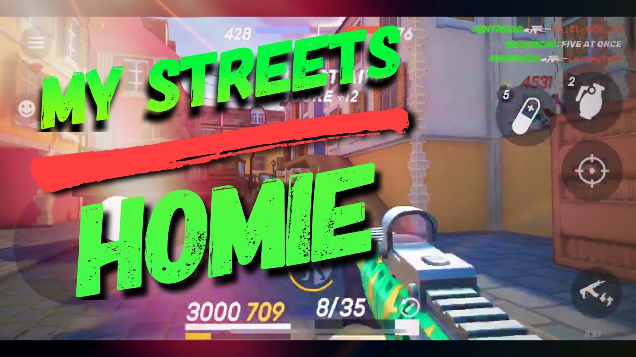 My streets | Guns of boom No aim assist Gameplay