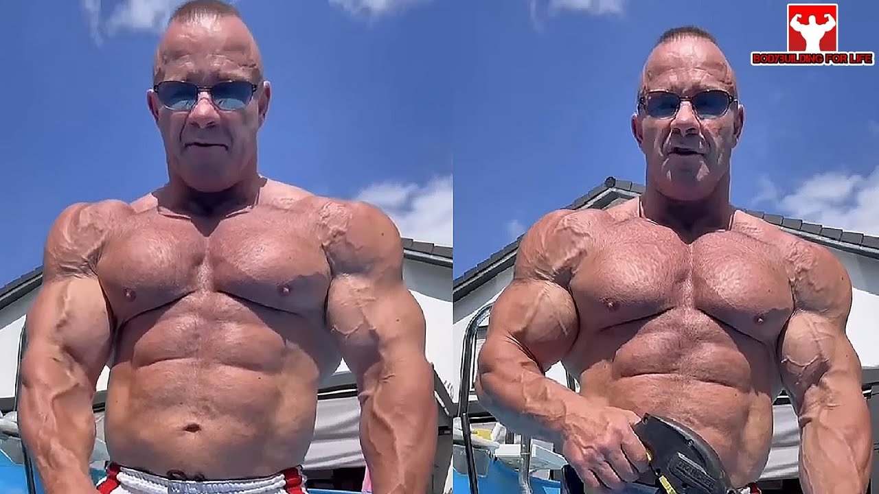 GERMAN BODYBUILDER RONNY ROCKEL at 53 years old