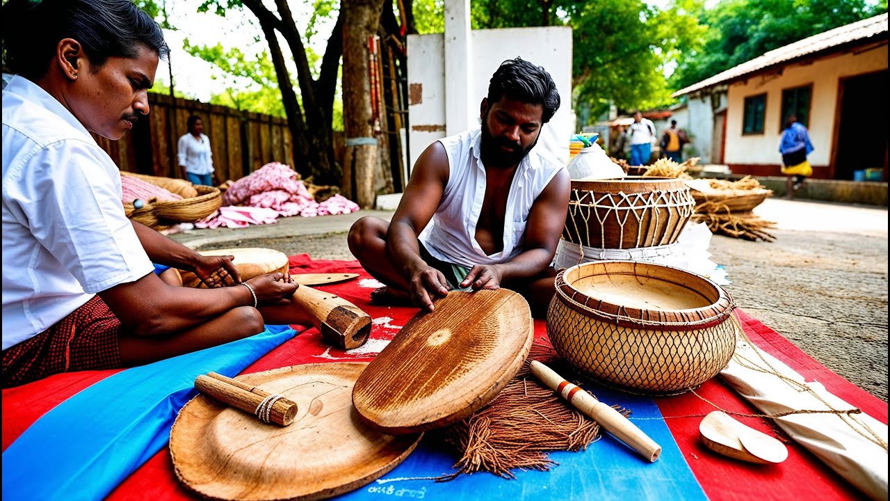 How Parai is Made? An Ancient Tamil Musical Instrument Crafting Process