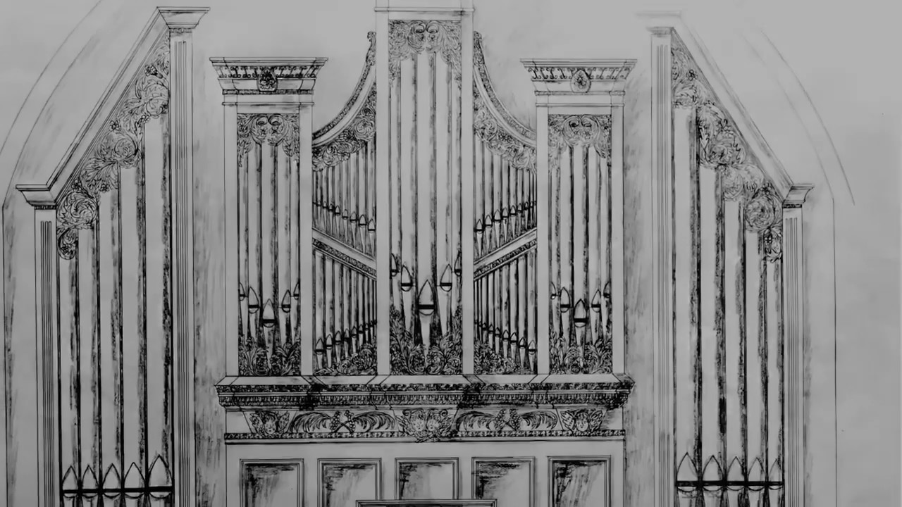 Pipe Organ Stops - Cochran Chapel (Trip to New England - Part 1)