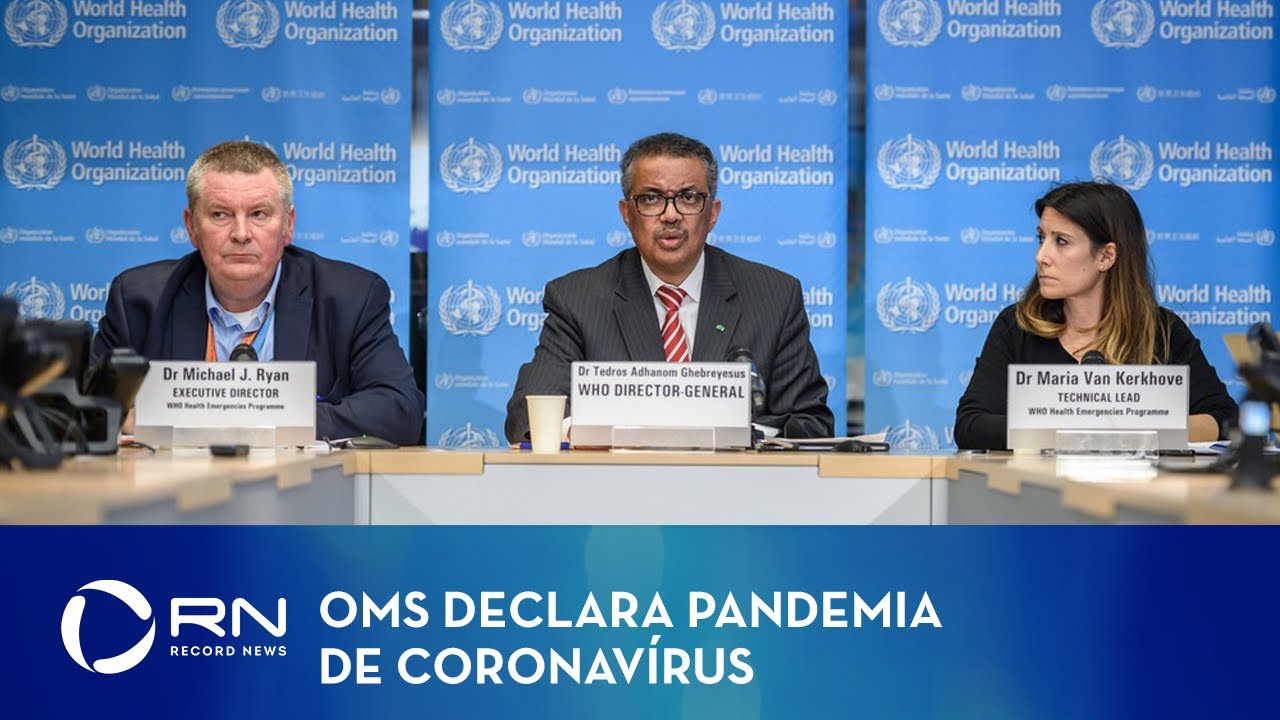 Coronavírus: Organização Mundial da Saúde declara estado de pandemia