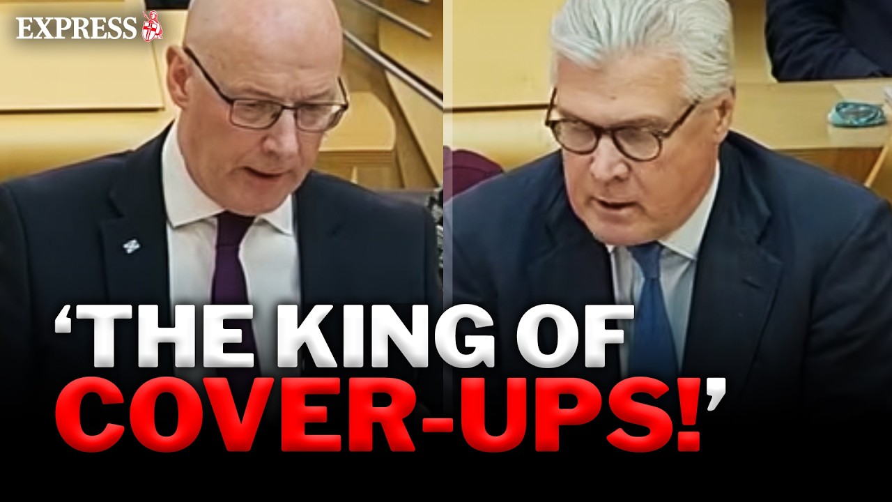 SNP leader faces 'BRUTAL' FMQs grilling over Peter Murrell embezzlement 'COVER-UP'