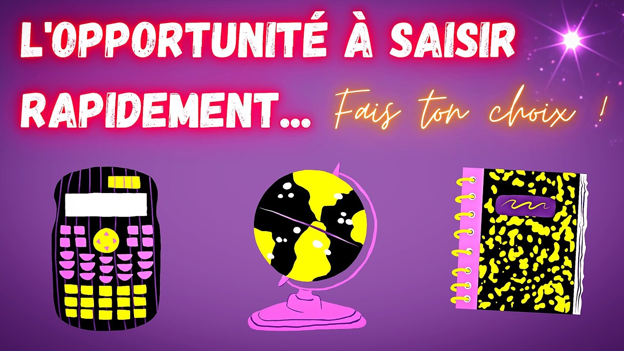 L'OPPORTUNITÉ À SAISIR RAPIDEMENT ! 🌟🎁⚡ #guidance #tarot  #mariecartomancieetcompagnie 🧙‍♀️