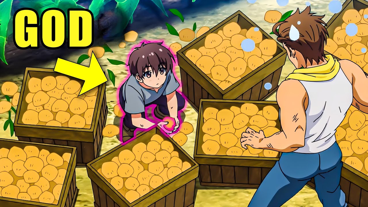 (FULL) Poor Farmer Become A Legendary Hero After Gods Blessing | anime explain in hindi |anime recap