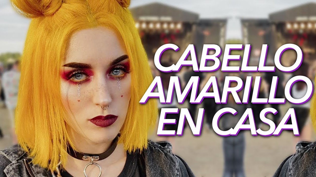 CABELLO AMARILLO EN CASA | TRANSFORMACIÓN